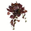 Vickerman Artificial Burgundy Grape Leaf Ivy Hanging Bush - view 1 of 3