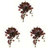 Vickerman Artificial Burgundy Grape Leaf Ivy Hanging Bush - view 3 of 3