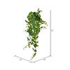 Vickerman Artificial Green Grape Leaf Ivy Hanging Bush - view 2 of 2