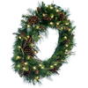Vickerman Cibola Mix Berry Artificial Christmas Wreath - view 4 of 5