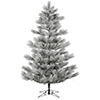 Vickerman Flocked Alder Long Needle Pine Artificial Christmas Series - view 1 of 2