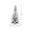 Vickerman Flocked Stratton Pine Artificial Christmas Tree - view 4 of 4