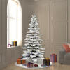 Vickerman Flocked Stratton Pine Artificial Christmas Tree - view 2 of 4