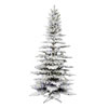 Vickerman Flocked Stratton Pine Artificial Christmas Tree - view 1 of 4