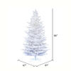 Vickerman Flocked Cedar Pine Artificial Christmas Tree - view 3 of 4