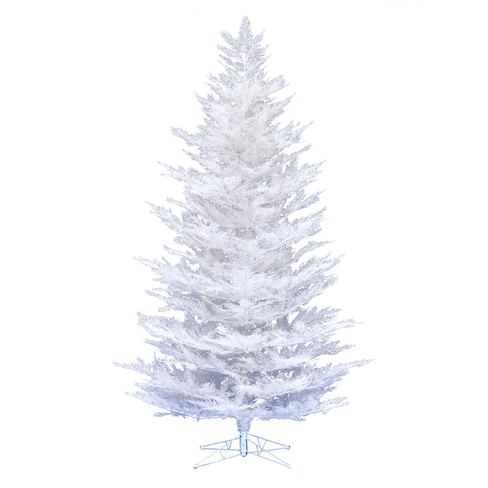 Vickerman Flocked Cedar Pine Artificial Christmas Tree