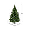Vickerman New Haven Spruce Artificial Christmas Tree - view 4 of 5