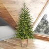 Vickerman Gibson Slim Potted Pine Artificial Christmas Tree - view 2 of 7