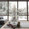 Vickerman Artificial Flocked Yukon Christmas Tree - view 2 of 7