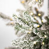 Vickerman Artificial Flocked Yukon Christmas Tree - view 3 of 7