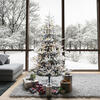 Vickerman Artificial Flocked Hudson Frasier Fir Christmas Tree - view 2 of 6