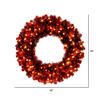 Vickerman Deluxe Red Tinsel Wreaths - view 6 of 6