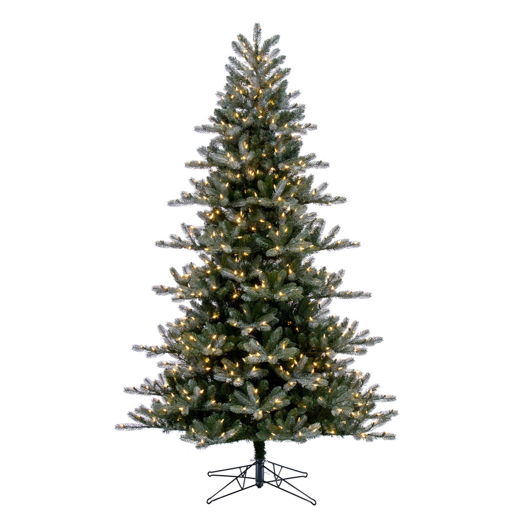 Vickerman Artificial Frosted Danbury Spruce Christmas Tree