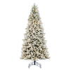 Vickerman Artificial Flocked Jackson Pine Christmas Tree - view 1 of 7