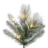 Vickerman Artificial Flocked Jackson Pine Christmas Tree - view 7 of 7