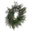 Vickerman 26" Mixed Cedar Pine Wreath  - view 4 of 5
