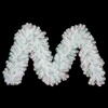 Vickerman White Iridescent Artificial Garland. - view 1 of 4
