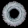 Vickerman White Iridescent Artificial Wreath - view 2 of 5