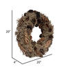 Vickerman Natural Mixed Wreath - view 6 of 6