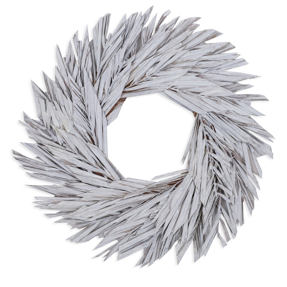 Vickerman Natural Botanicals 17" Khejur Leaf Wreath