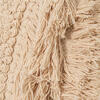 Vickerman Beige Fringe Cotton Pillow - view 3 of 4