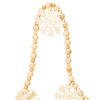 Vickerman Felt Snowflake and Natural Wood Bead Garland - view 3 of 4