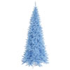 Vickerman Sky Blue Fir Slim Artificial Christmas Tree - view 1 of 3
