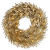 Vickerman Champagne Artificial Christmas Wreath Dura-Lit - view 1 of 2