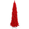 Vickerman Flocked Red Pencil Fir Artificial Christmas Tree - view 1 of 3