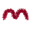 Vickerman Flocked Red Artificial Christmas Garland - view 1 of 3