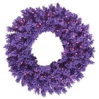 Purple Wreaths