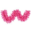 Vickerman Flocked Pink Artificial Christmas Garland - view 1 of 2