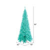 Vickerman Aqua Fir Slim Christmas Artificial Tree Dura-Lit - view 3 of 3