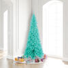 Vickerman Aqua Fir Slim Christmas Artificial Tree Dura-Lit - view 2 of 3