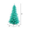 Vickerman Aqua Fir Artificial Christmas Tree Dura-Lit - view 3 of 3
