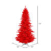 Vickerman Red Fir Artificial Christmas Tree - view 3 of 3