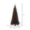 Vickerman Black Fir Slim Artificial Christmas Tree - view 3 of 3
