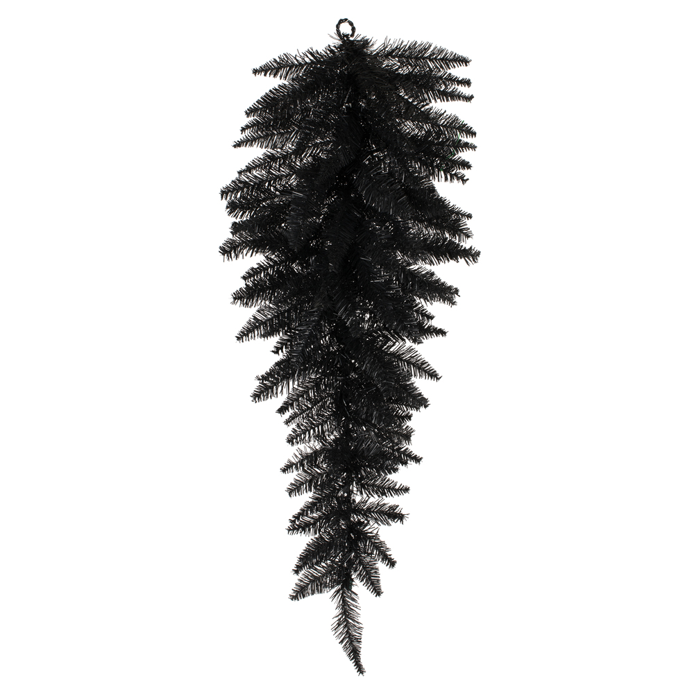 Vickerman Black Fir Artificial Christmas Teardrop