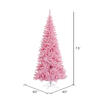 Vickerman Pink Fir Slim Artificial Christmas Tree - view 3 of 3