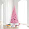 Vickerman Pink Fir Slim Artificial Christmas Tree - view 2 of 3