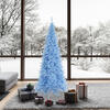 Vickerman Sky Blue Fir Slim Artificial Christmas Tree - view 2 of 3