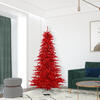 Vickerman Red Tinsel Fir Artificial Christmas Tree - view 2 of 3