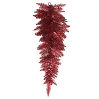 Tinsel Red Teardrops