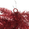 Vickerman Tinsel Red Fir Artificial Christmas Teardrop - view 2 of 4