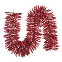 Tinsel Red Garlands