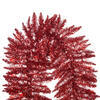Vickerman Tinsel Red Artificial Christmas Garland - view 3 of 4