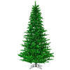 Vickerman Green Tinsel Fir Artificial Christmas Tree - view 1 of 4