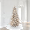Vickerman Silver Tinsel Fir Artificial Christmas Tree - view 2 of 4