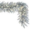 Vickerman Silver Artificial Christmas Garland - view 5 of 6