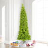 Vickerman Flocked Lime Pencil Fir Artificial Christmas Tree - view 2 of 3